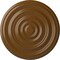 Ekena Millwork Carton Smooth Ceiling Medallion (Fits Canopies up to 9 1/8"), 29 1/8"OD x 1 1/2"P, Smokey Topaz CM29CASTF - alternate 1